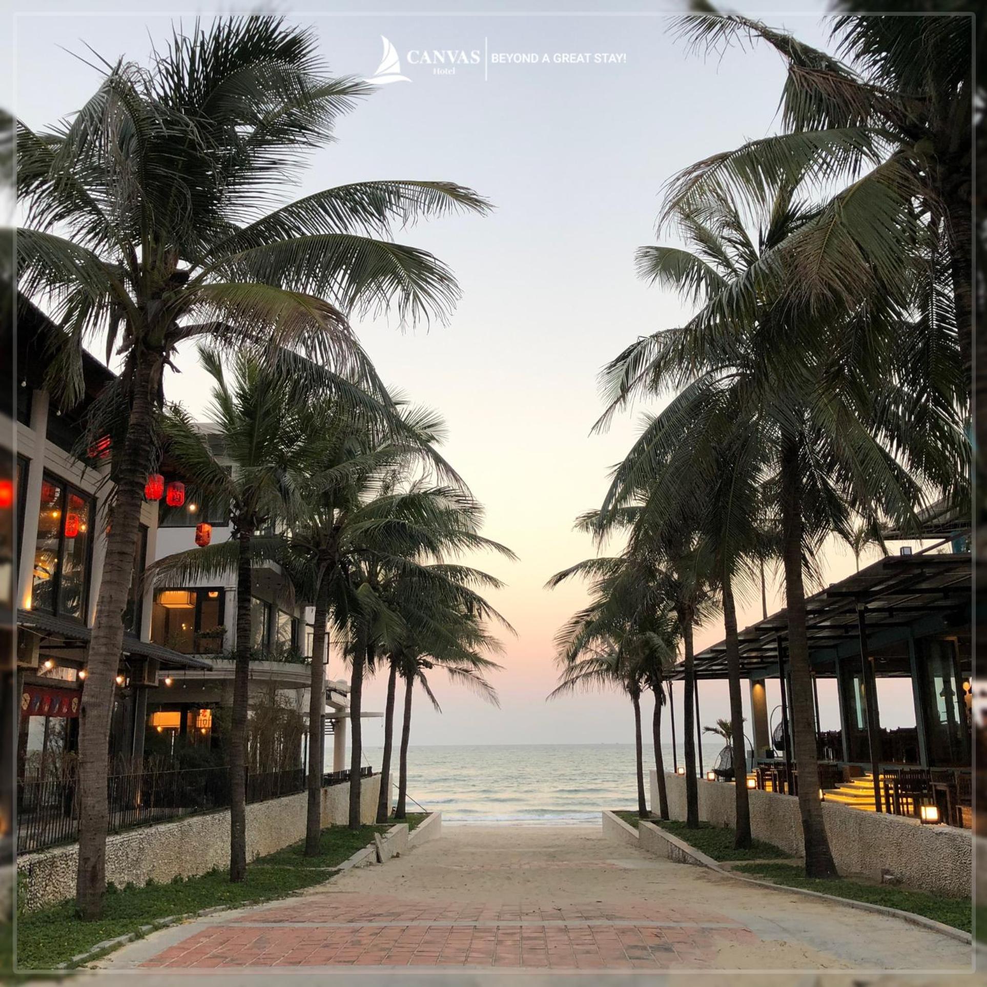 แคนวาส ดานัง บีช โอเทล Hotel ภายนอก รูปภาพ